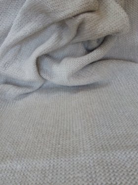 (image for) Sold Out - Purely Hemp Knitted Small Blanket/Throw - 100cm x 75cm