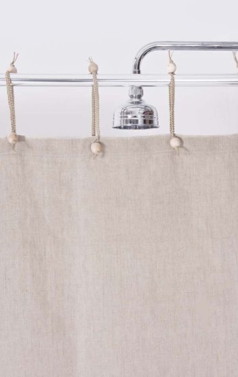 Hemp Curtain Purely Natural -90cm Width x 5 drops -Now Back In! - Click Image to Close