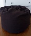 (image for) Purely Chocolate Brown - Large Hemp Beanbag Cover
