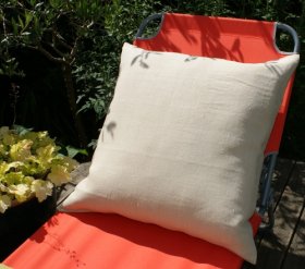 (image for) Hemp Cushion Cover - Purely Natural 45cm x 45cm Out of Stock